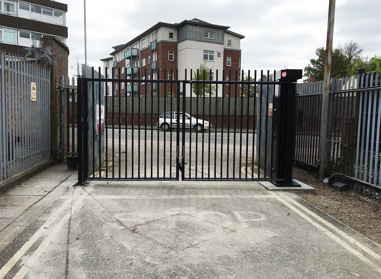 Kings Lynn Velo gate installation