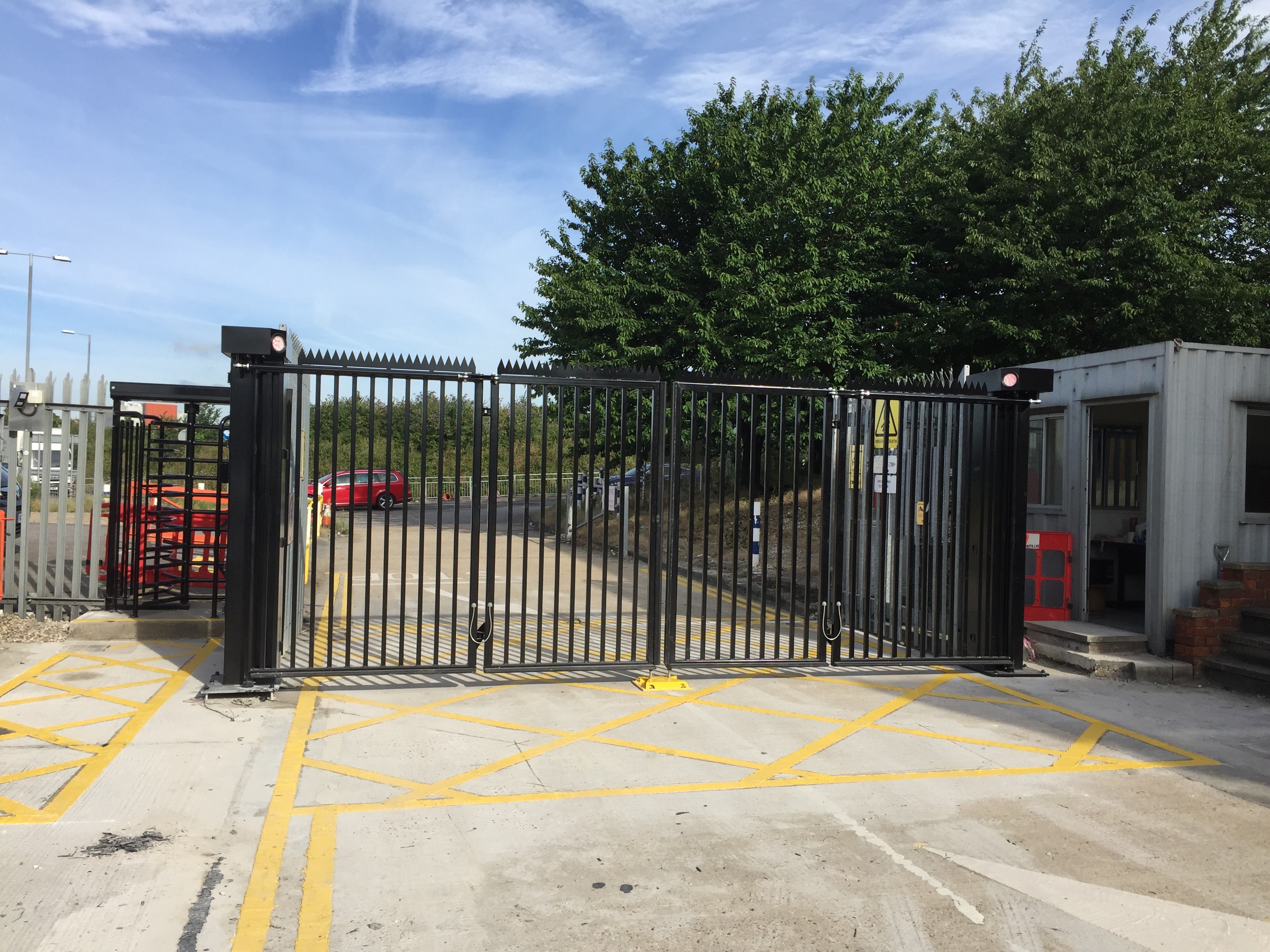 MBC UKPN Purfleet - New Velogate Installed